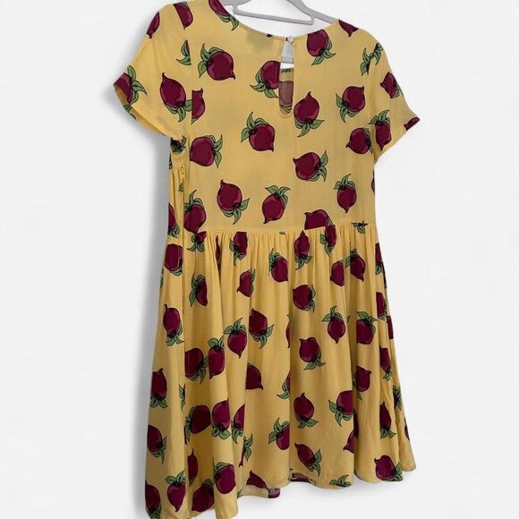 ModCloth “Beet It” Veggie Print Babydoll Dress – Whimsical Cottagecore small - Picture 4 of 8